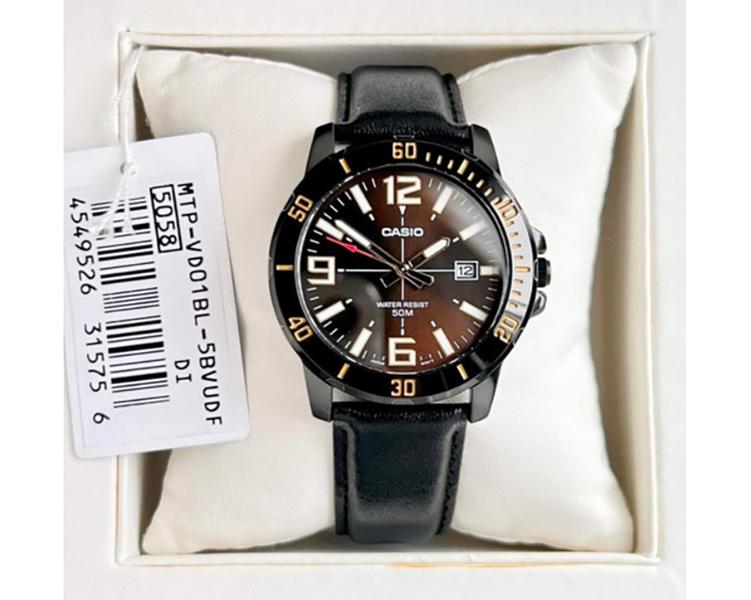 Часы Casio MTP-VD01BL-5BVUDF - фото 3
