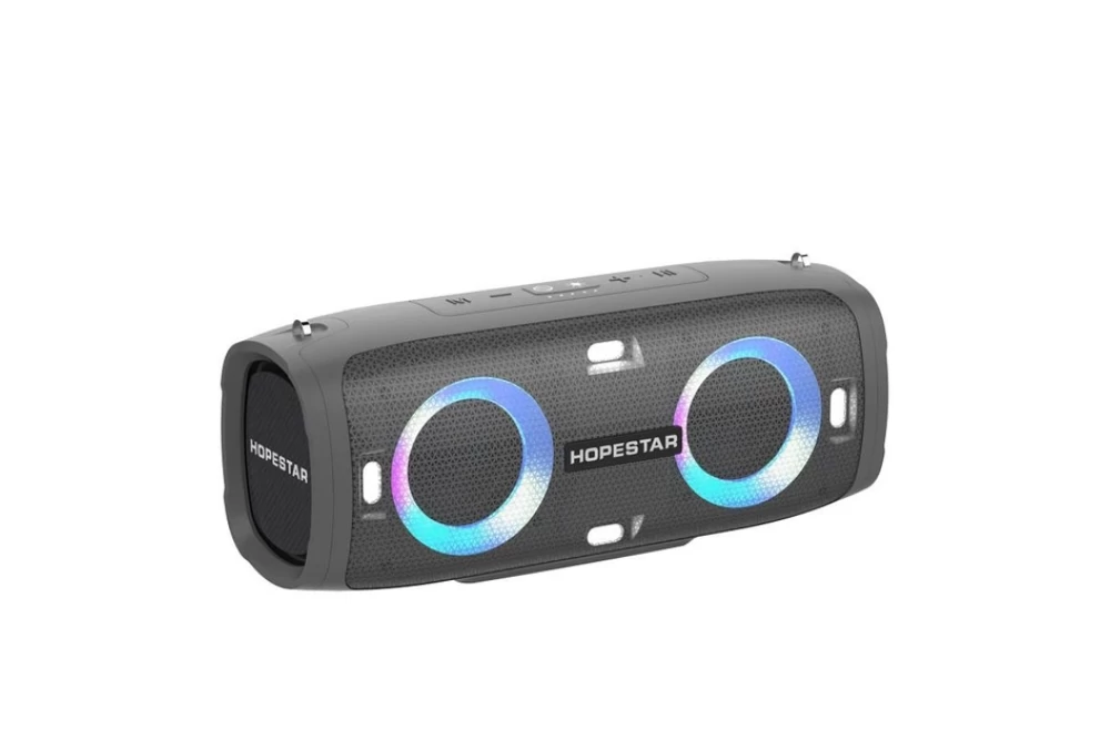 Колонка беспроводная портативная HOPESTAR A6 Bluetooth Party Grey (373770)