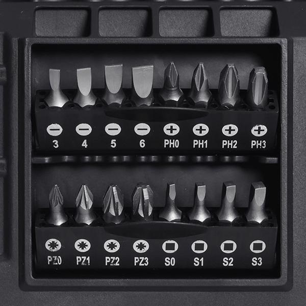 Набір викруток та біт з намагнічувачем TAGRED TA1095 50 од. - фото 7 Набір викруток та біт з намагнічувачем TAGRED TA1095 50 од. - фото 7