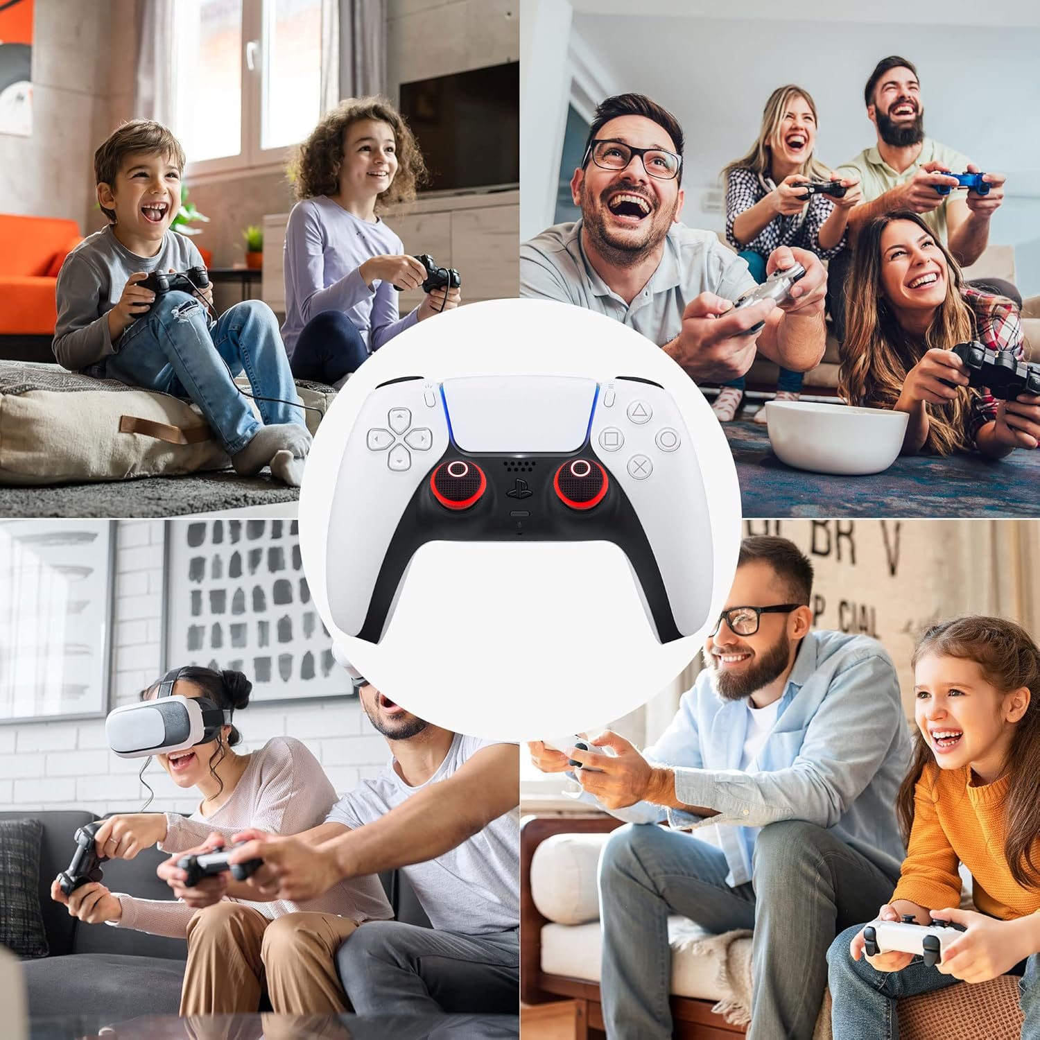 Накладки для джойстика Playstation PS3/PS4/PS5/Xbox силиконовые 2 шт. Squid game O (20285) - фото 6 Накладки для джойстика Playstation PS3/PS4/PS5/Xbox силиконовые 2 шт. Squid game O (20285) - фото 6