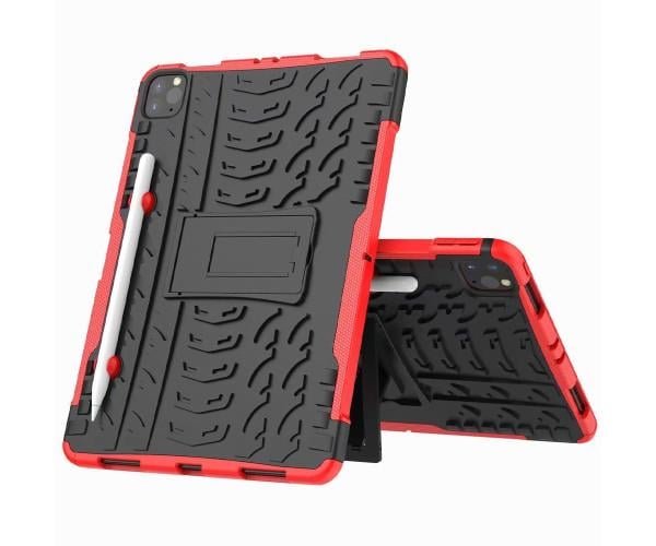 Чехол бронированный Armored Case для Apple iPad Pro 11 2020 Apple iPad Pro 11 2021 Apple iPad Pro 11 2022 Красный