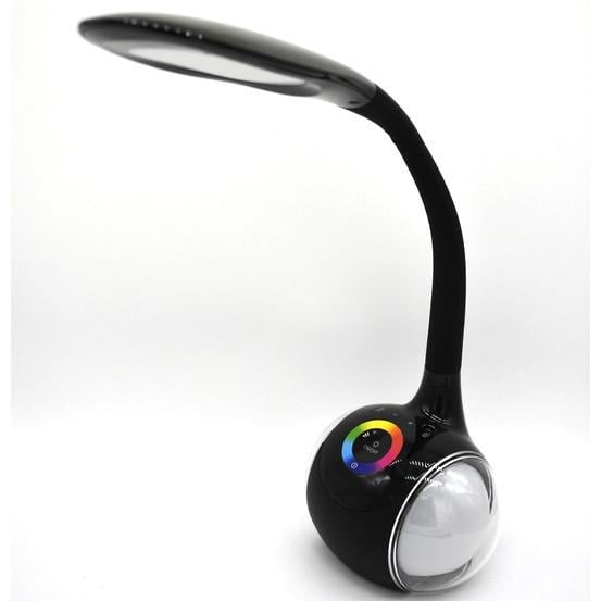 Настольная лампа SUNROZ T1 LED со встроенной Bluetooth колонкой 2в1 Черный (SUN0513)