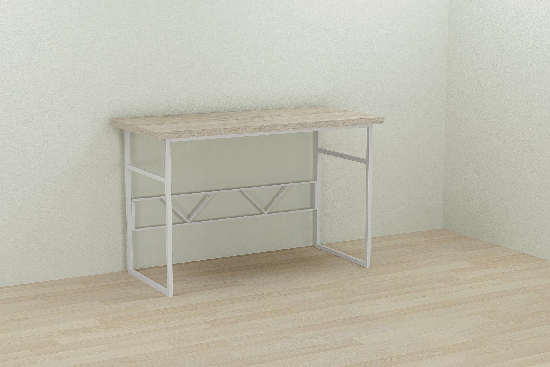 Стол компьютерный Ferrum-decor Райан ДСП 32 мм 75x140x60 см Белый/Дуб Сонома (FRD-101147) Стол компьютерный Ferrum-decor Райан ДСП 32 мм 75x140x60 см Белый/Дуб Сонома (FRD-101147)