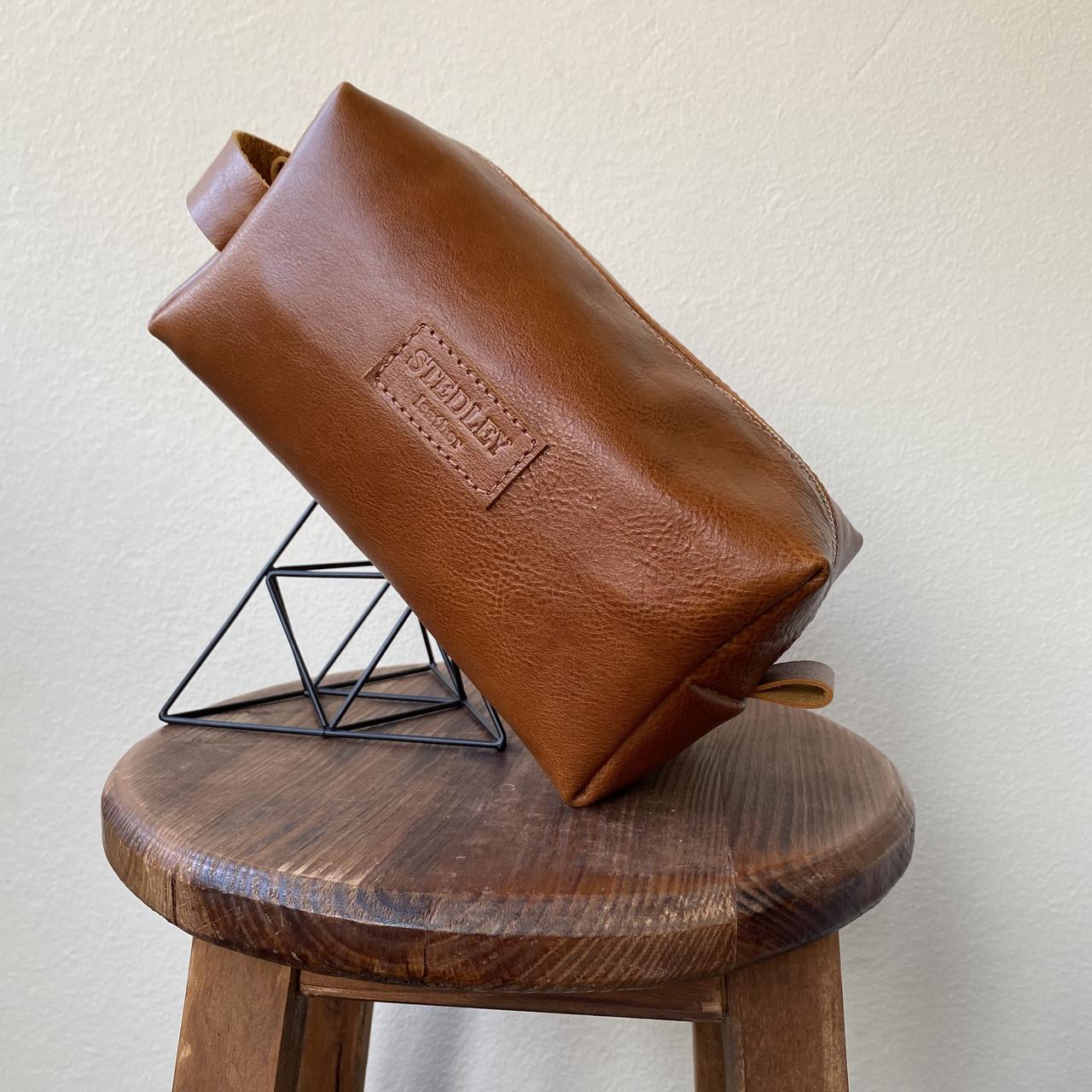 Несесер кожаный Stedley Voyage Case L виски (2801429592)