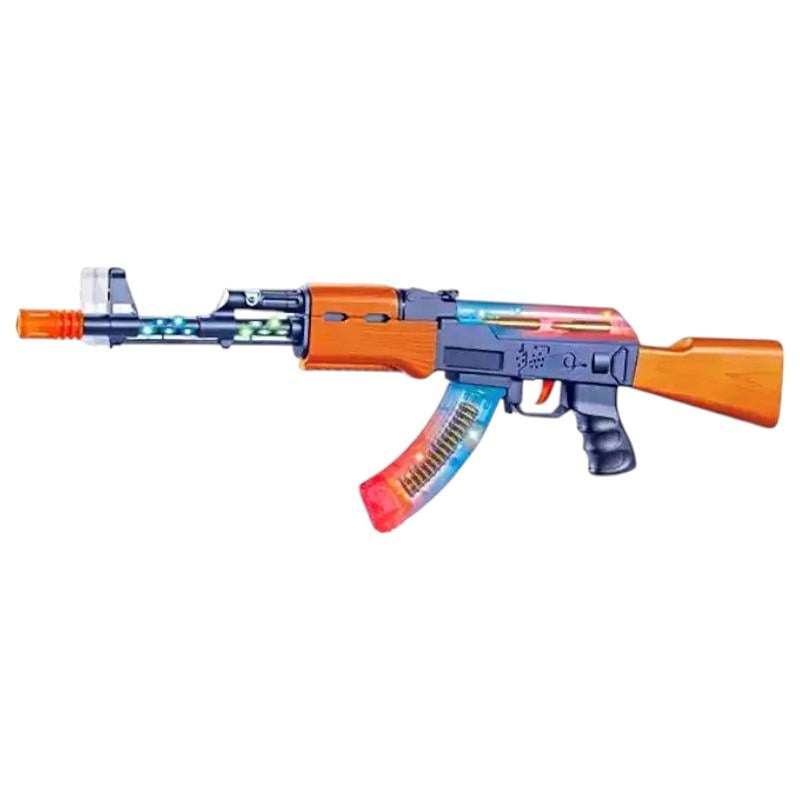 Автомат детский со светомузыкой и вибрацией (998-08)