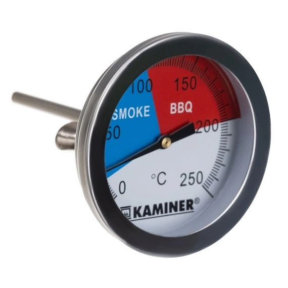 Термометр для гриля Kaminer PK006 1881 0-250°C аналоговая нержавеющая сталь d 5 см щуп 7,5 см (1881)