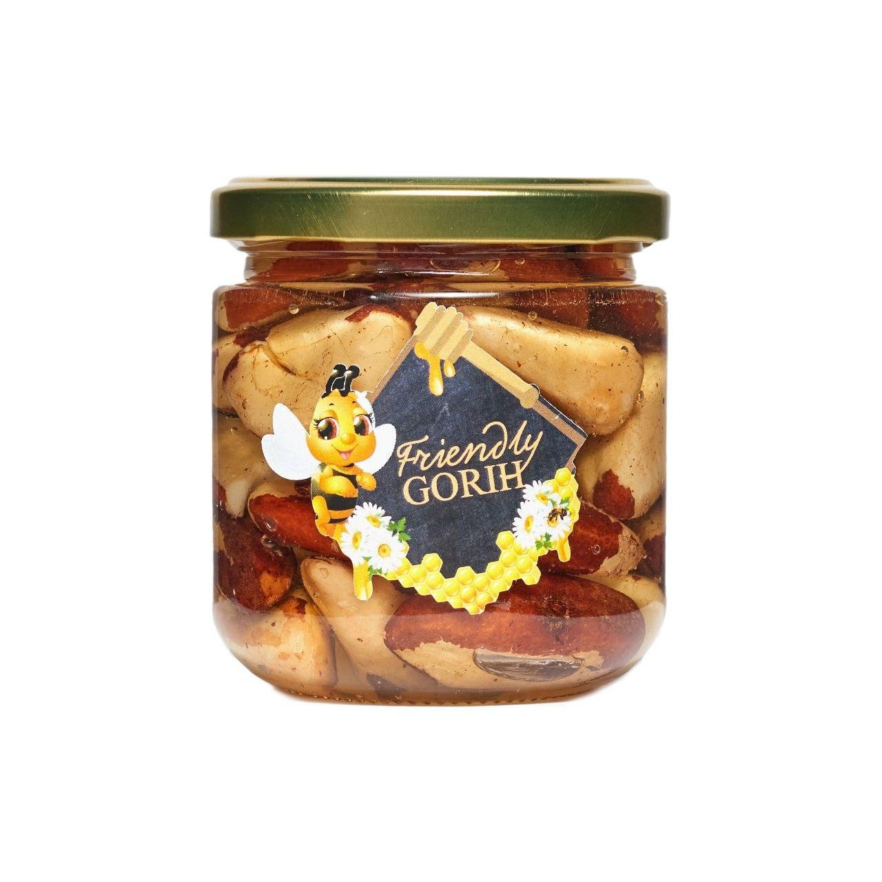 Орех бразильский с акациевым медом 200 мл 250 г