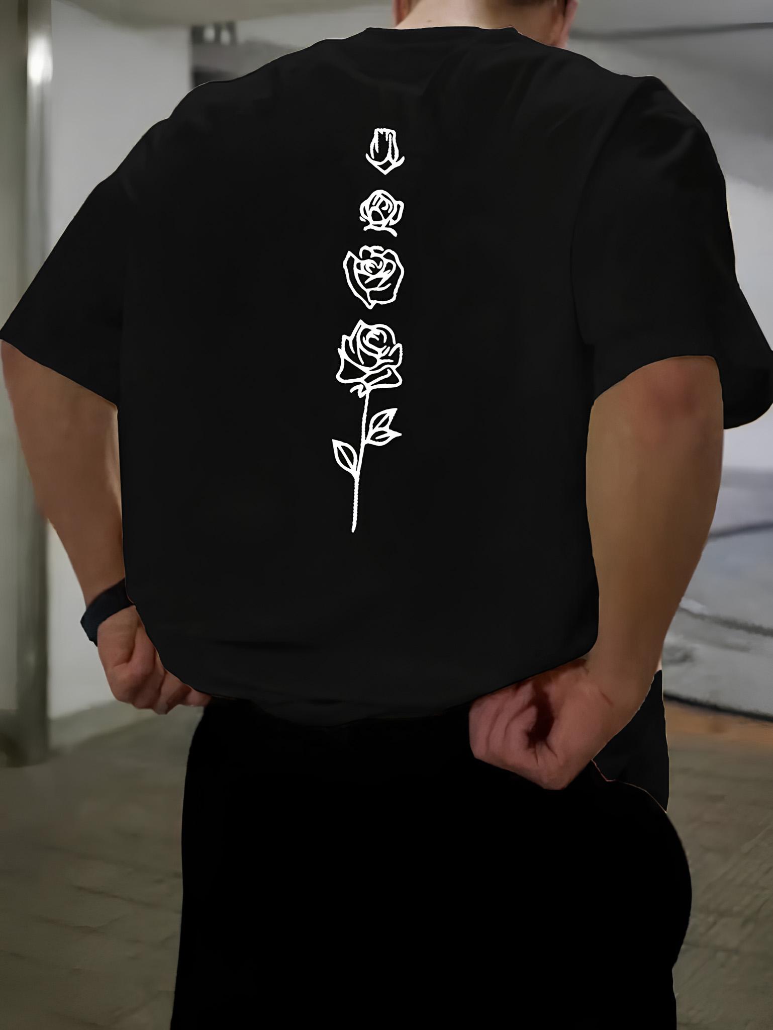 Футболка з DTF принтом 57-465 M Чорний (38754)