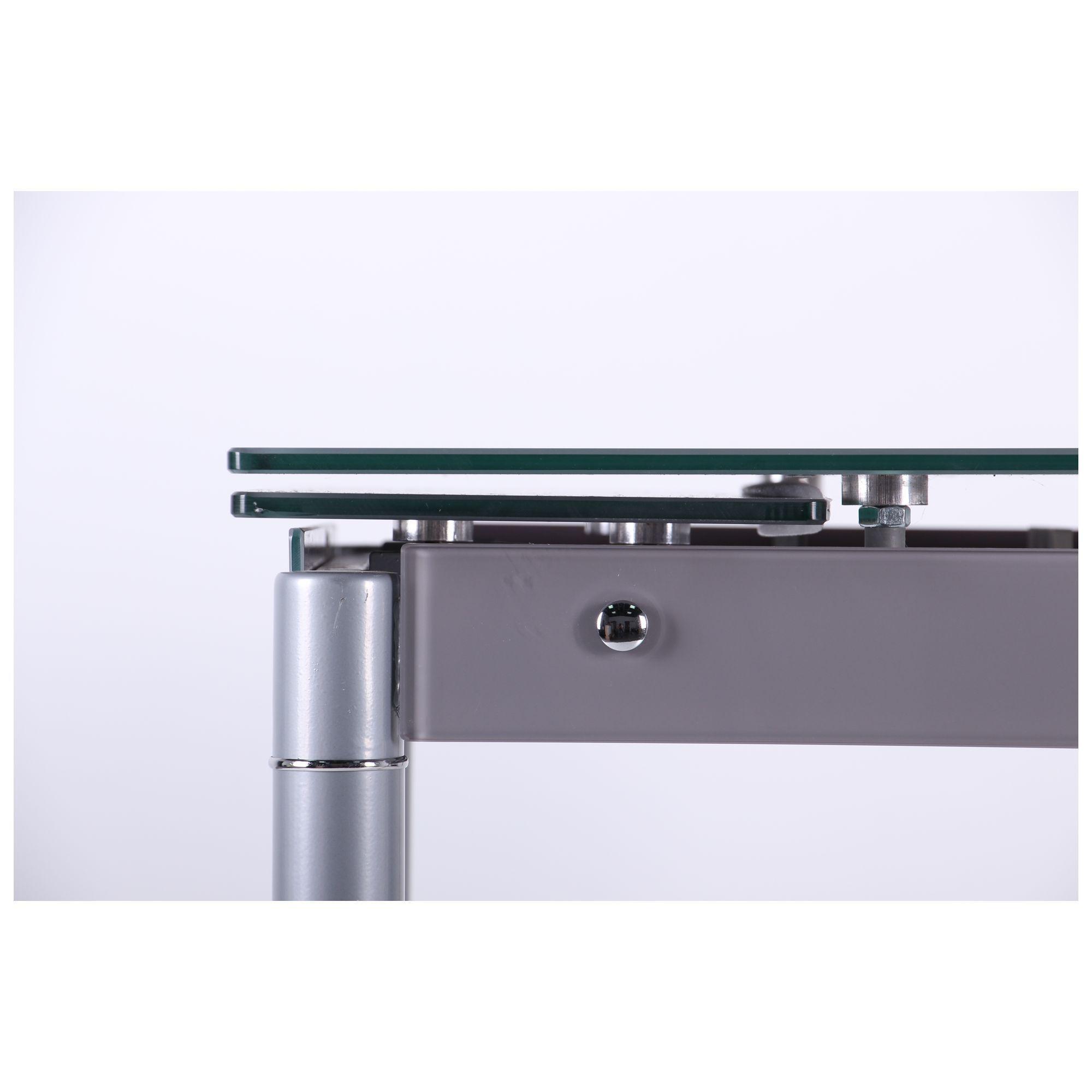 Обідній стіл AMF Челсі 750+450х700х760 сталь Сірий/Платина - фото 9 Обідній стіл AMF Челсі 750+450х700х760 сталь Сірий/Платина - фото 9