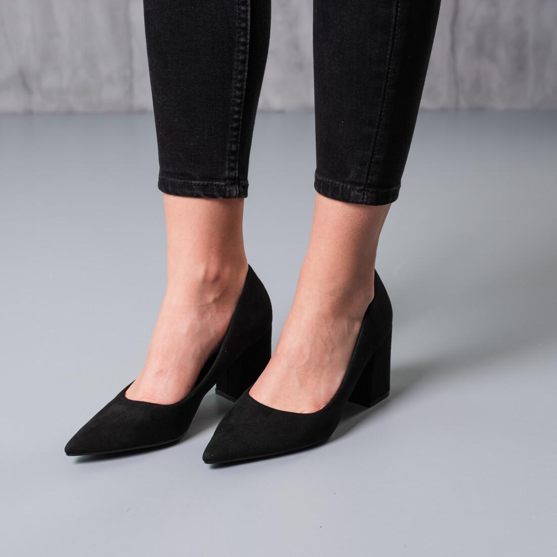 Туфли женские Fashion р. 38 24,5 см Черный (3758)