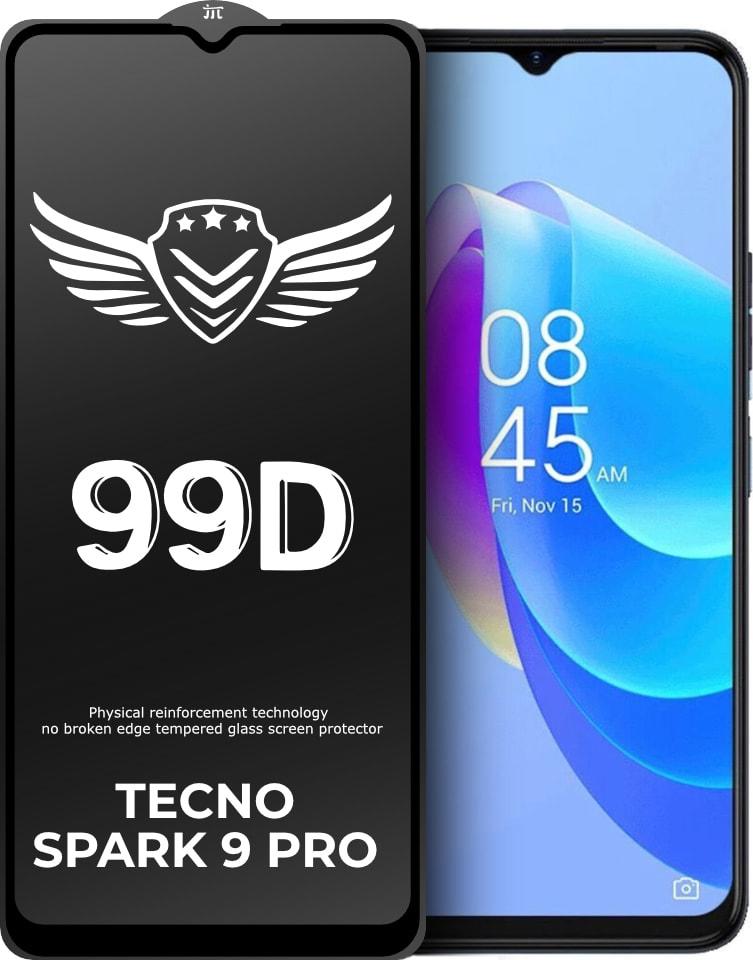 Стекло защитное FlyGuard Tecno Spark 9 Pro Full Glue (32206) Стекло защитное FlyGuard Tecno Spark 9 Pro Full Glue (32206)
