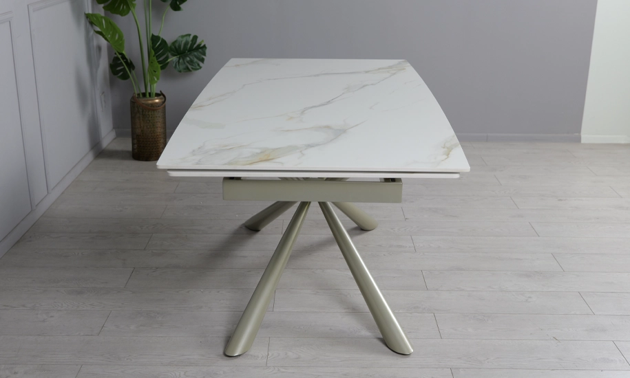 Стол раскладной Рим 1800/2600x900x750 мм Белый (2147483784) - фото 4