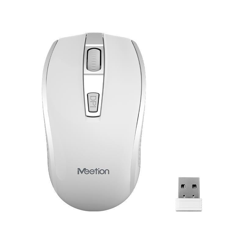 Компьютерная мышка Meetion Wireless Mouse 2,4G MT-R560 Белый (2005110354)