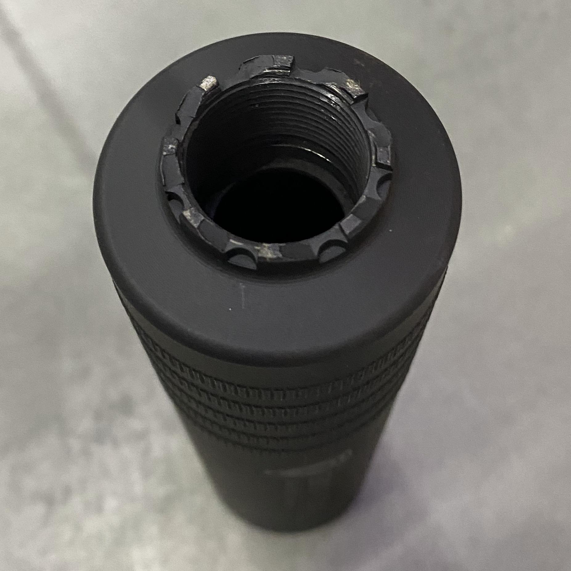 Глушитель боевой БМ10 Русофоб 5,56/.223 Rem/.22LR 1/2x28 саундмодератор AR-15 (244021) - фото 2 Глушитель боевой БМ10 Русофоб 5,56/.223 Rem/.22LR 1/2x28 саундмодератор AR-15 (244021) - фото 2