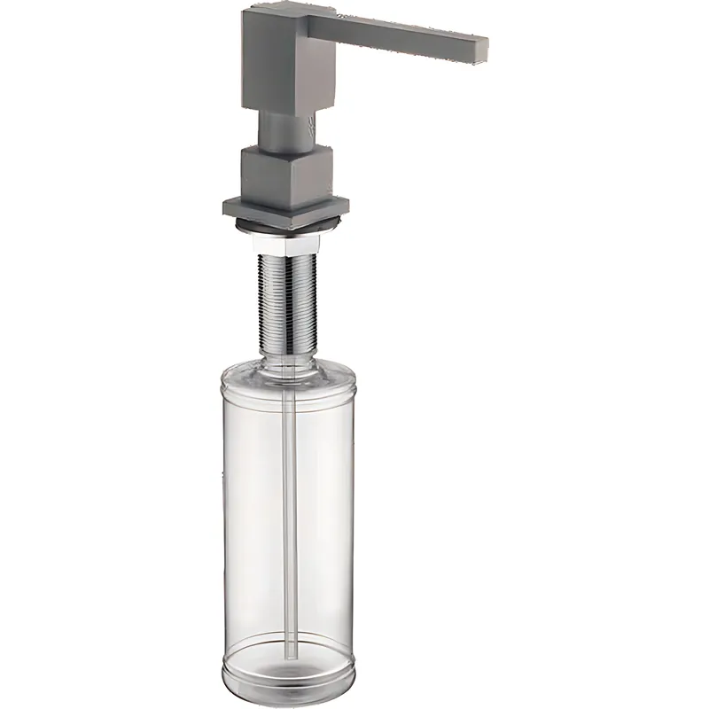 Дозатор для мийного засобу врізний Koer SDB-02-07 300 мл Графіт (KR5631)