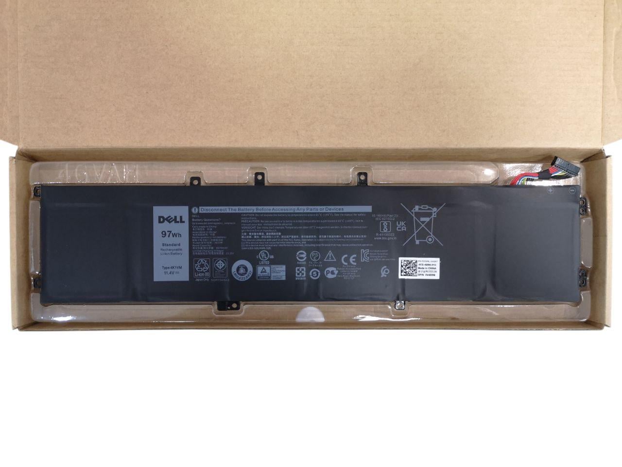 Акумулятор для Dell G7 17 7700/W62W6/0W62W6/V0GMT/NYD3W/XYCW0/NCC3D/4K1VM 8070 mAh 97 Wh (33497881)