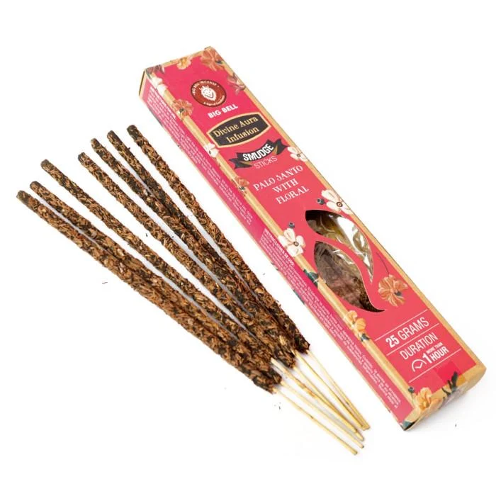 Аромапалички Big Bell Smudge Palo Santo Floral 25 г (9131042)