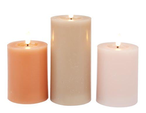 Свеча LED 13/15/18 см 3 шт. (c8819fa7)
