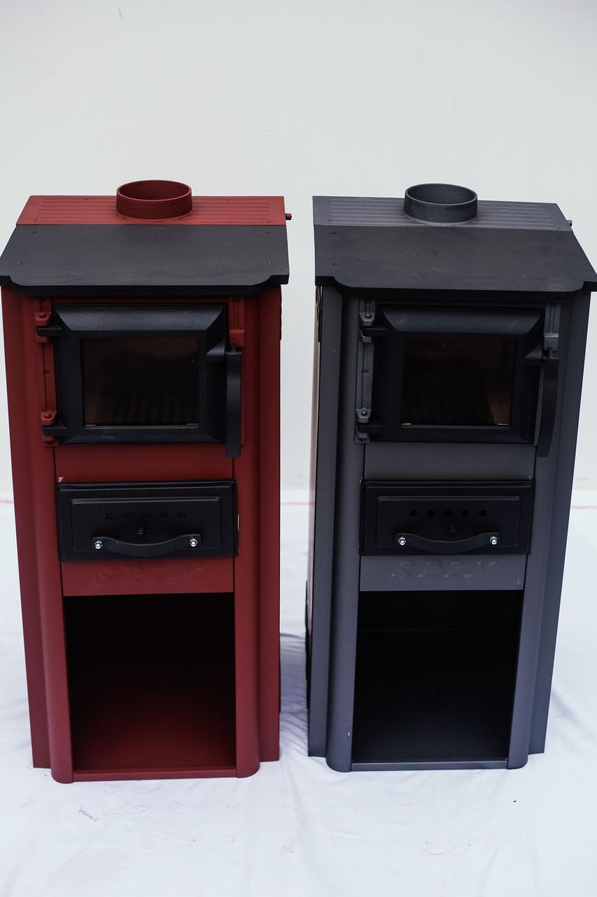 Піч-буржуйка зі склом на дровах Spin KALIMERO 6 кВт Червоний (CNT00007706) - фото 6 Піч-буржуйка зі склом на дровах Spin KALIMERO 6 кВт Червоний (CNT00007706) - фото 6