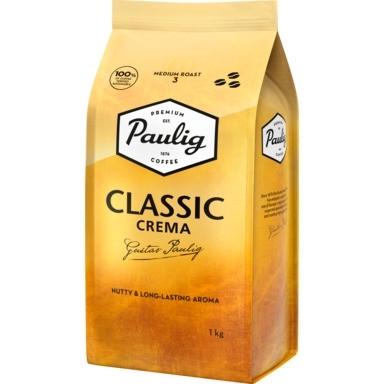 Кава в зернах Paulig CLASSIC CREMA Арабіка Робуста 1 кг