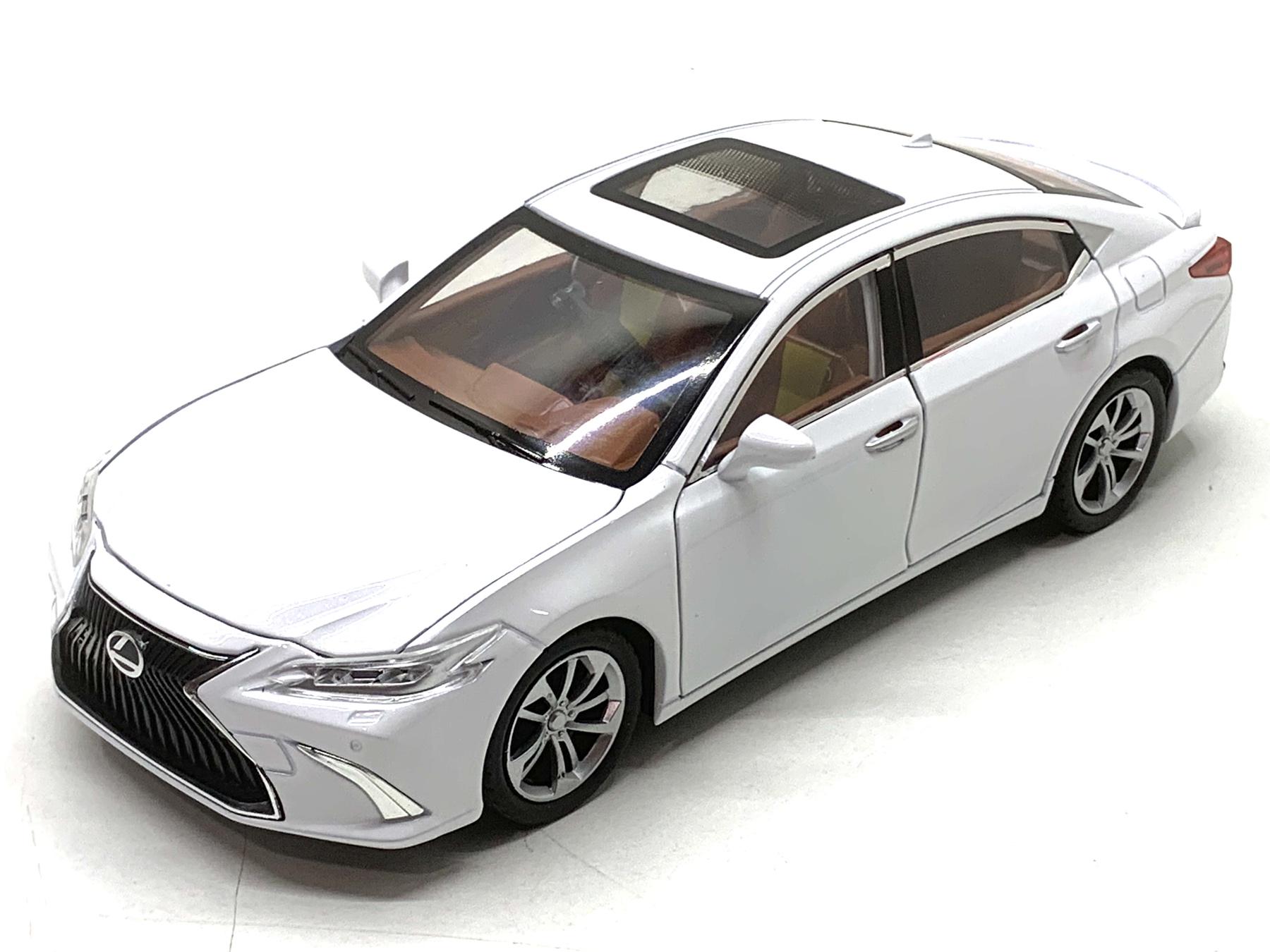 Машина АвтоСвіт Lexus ES інерційна відкриваються двері/капот/багажник 21 см Білий (AP-2030)