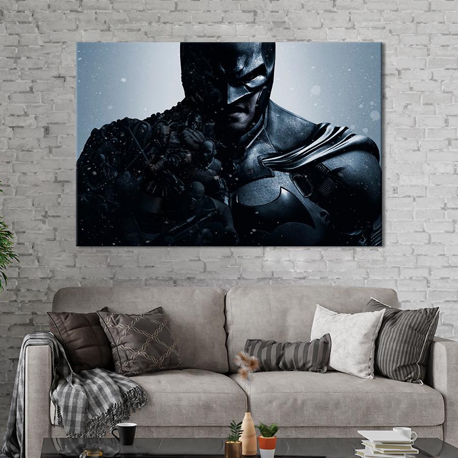 Настенний декор Постер игры Batman: Arkham Origins 120x80 см (A229-1)