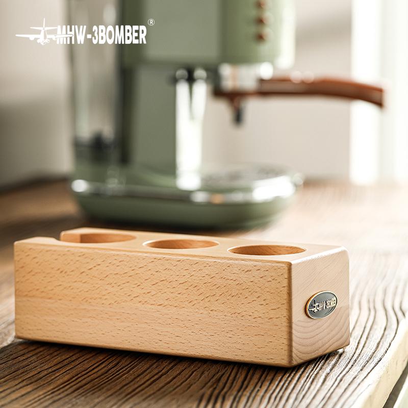 Универсальная станция для темперовки кофе деревянная MHW-3BOMBER 51-54 мм Бук (CH5414) - фото 3 Универсальная станция для темперовки кофе деревянная MHW-3BOMBER 51-54 мм Бук (CH5414) - фото 3