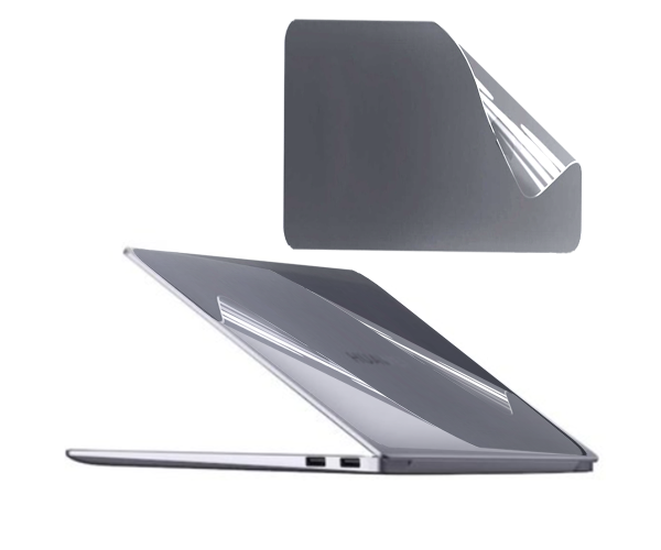 Противоударная гидрогелевая пленка Hydrogel Film для Huawei MateBook 14 (222.20х305.42) на заднюю панель, Transparent