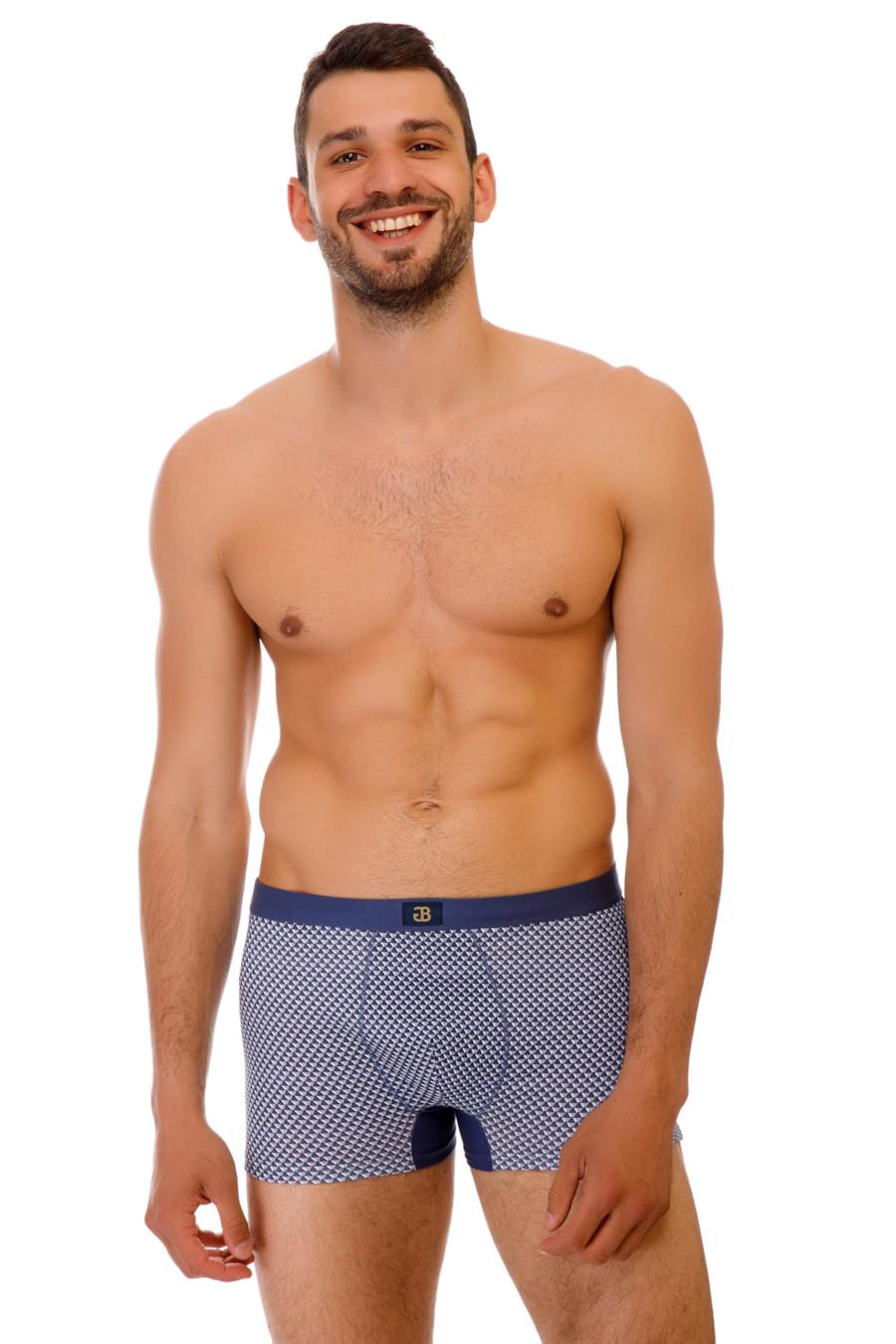 Трусы боксеры Gasoline Blu р. 52/XL Джинсовый (70833)