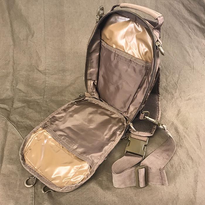 Сумка тактическая через плечо M-TAC Urban Line City Hunter Hexagon Bag Olive (9159) - фото 5 Сумка тактическая через плечо M-TAC Urban Line City Hunter Hexagon Bag Olive (9159) - фото 5