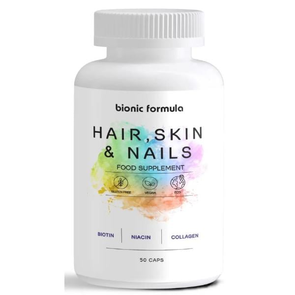 Комплекс для шкіри/волосся/нігтів Bionic Formula Hair Skin & Nails 50 капс. (000022389) - фото 1