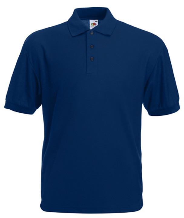 Поло мужское Fruit of the Loom 63-402 65/35 M Темно-синий (63-402-32-M)