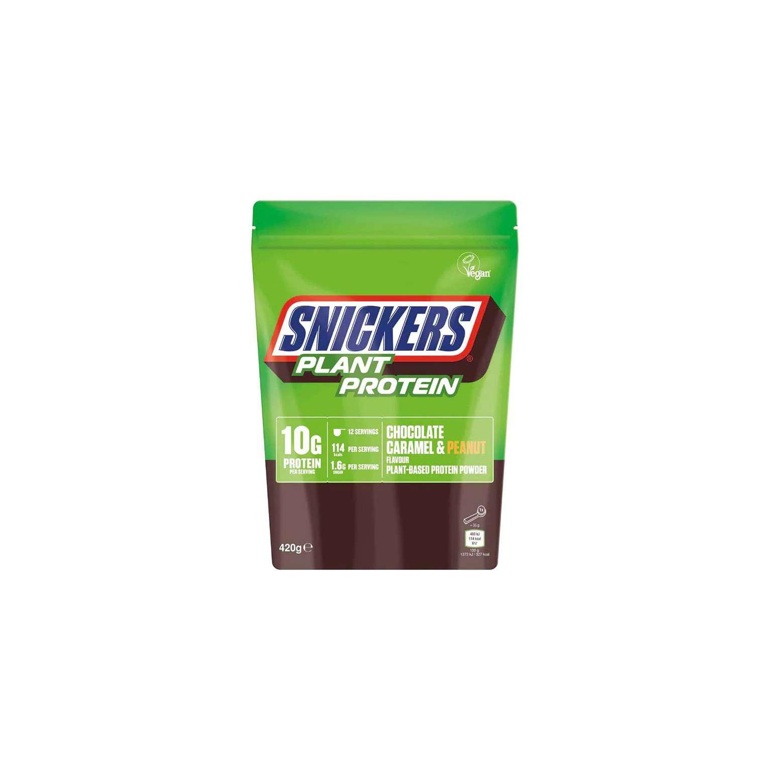 Протеїн Snickers Plant Hi-Protein Powder Snikers 420 g