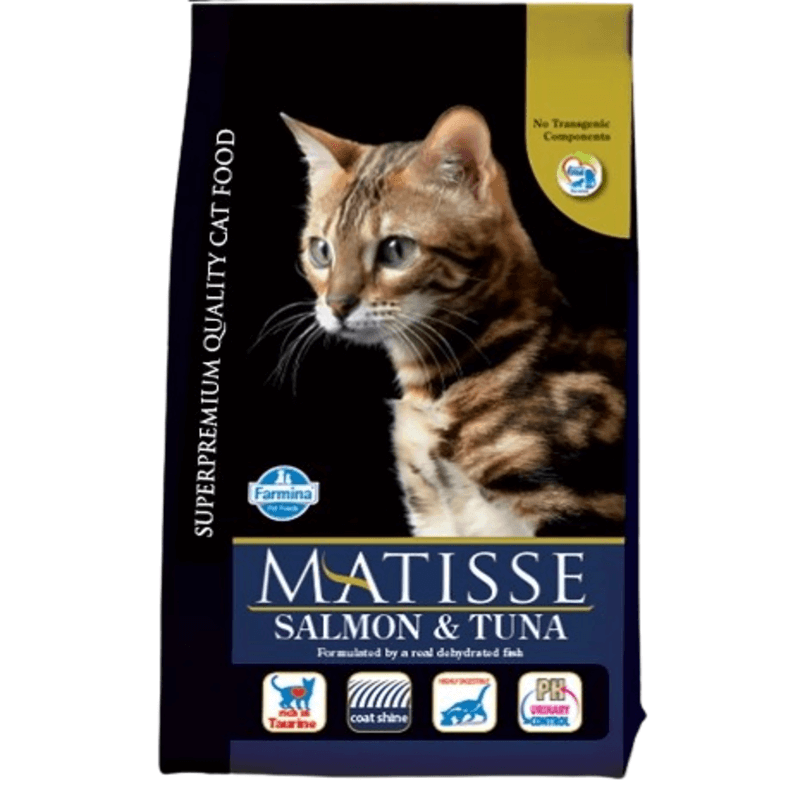 Корм сухой Farmina Matisse Salmon & Tuna для взрослых кошек лосось и тунец 10 кг (2998381730) Корм сухой Farmina Matisse Salmon & Tuna для взрослых кошек лосось и тунец 10 кг (2998381730)