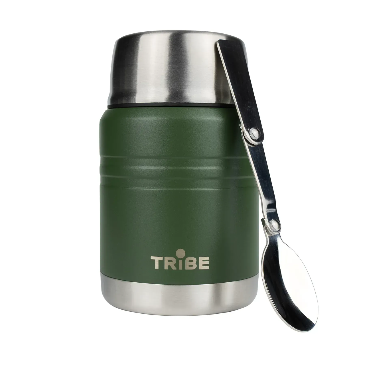Термос пищевой Tribe Food Jar 0,45 л (T-DE-0022-olive)