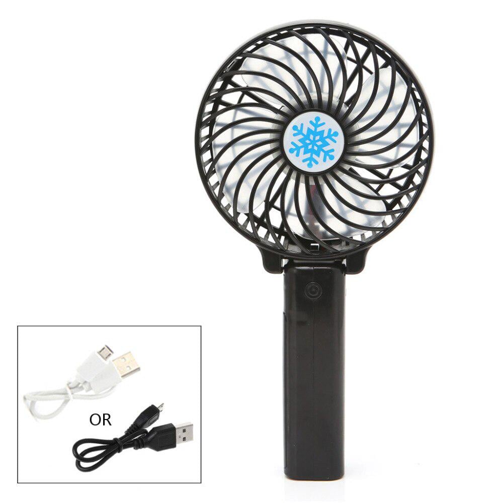 Вентилятор портативний Handy Mini Fan 18650 Чорний (200711) - фото 3