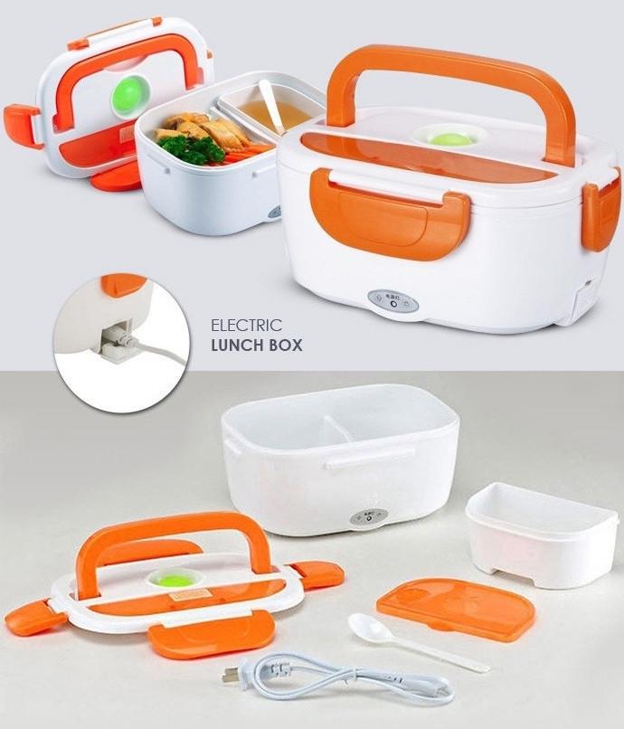 Ланч-бокс Electronic Lunchbox электрический с подогревом 220 В 40 Вт (795369199) - фото 2