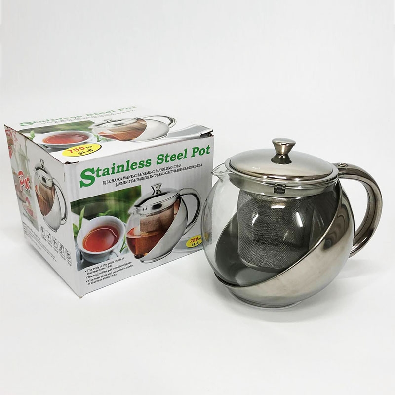 Заварочный чайник Unique UN-1162 стеклянный 750 мл (26202721) - фото 11 Заварочный чайник Unique UN-1162 стеклянный 750 мл (26202721) - фото 11