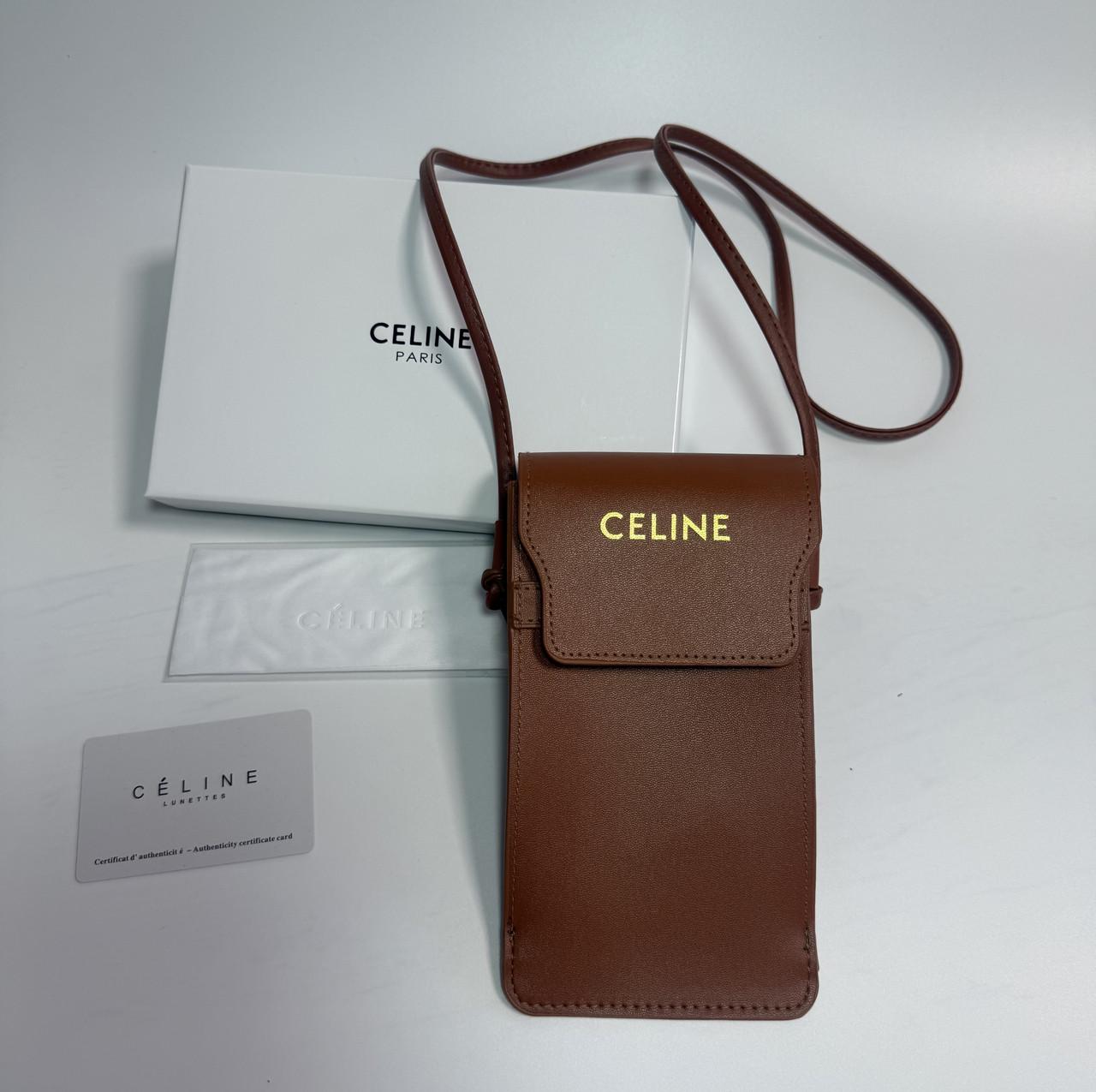 Женская сумочка для телефона и очков Celine (2630540169)