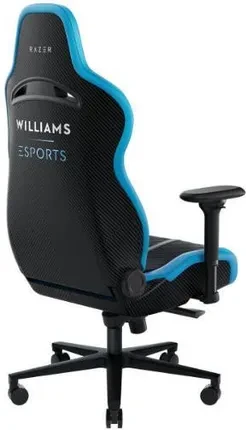 Комп'ютерне крісло геймерське Razer Enki Pro Williams Esport Edition Чорний/Синій (RZ3803710300R3G1) - фото 3