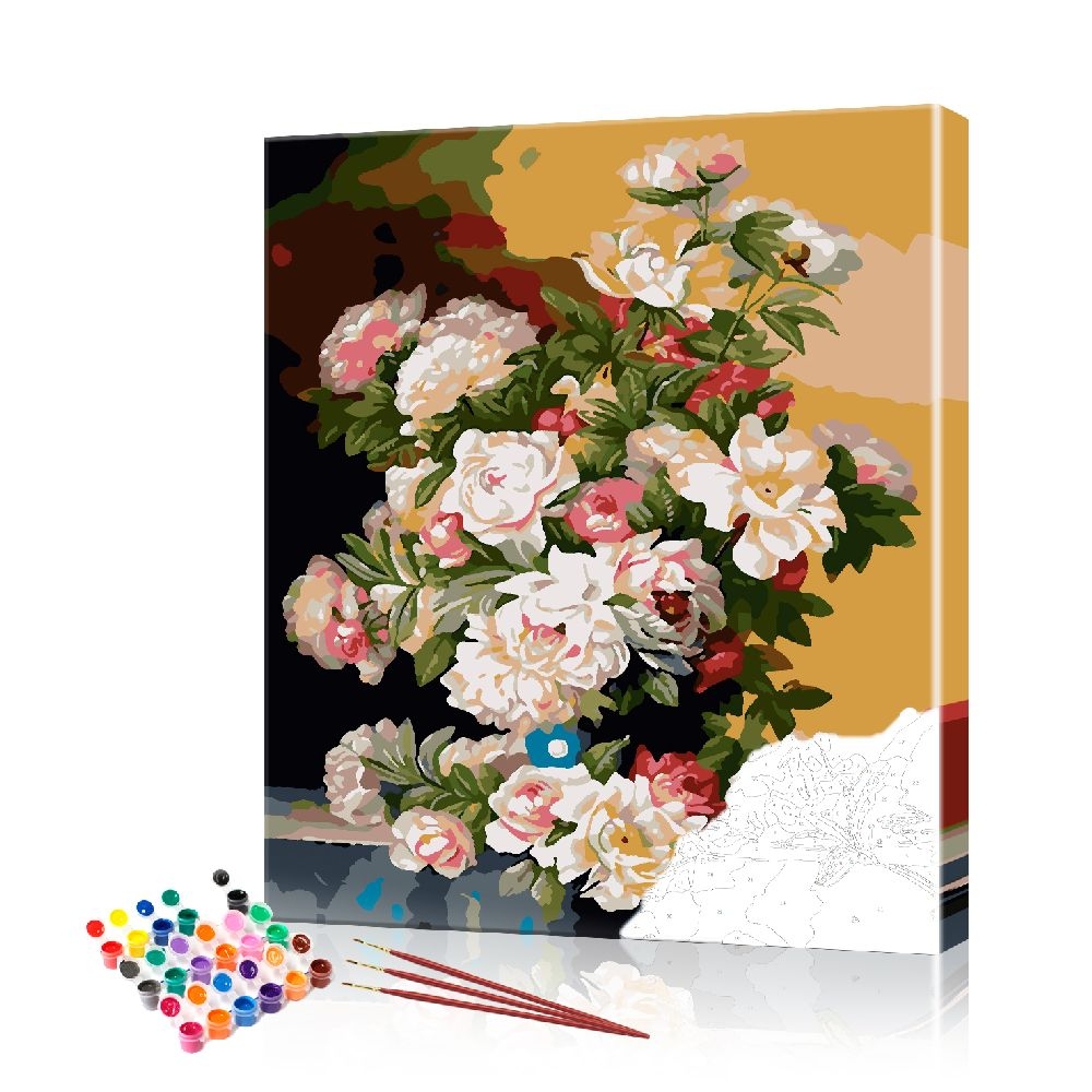 Картина по номерам ArtSale Красивый букет PBN0475 40х50 см