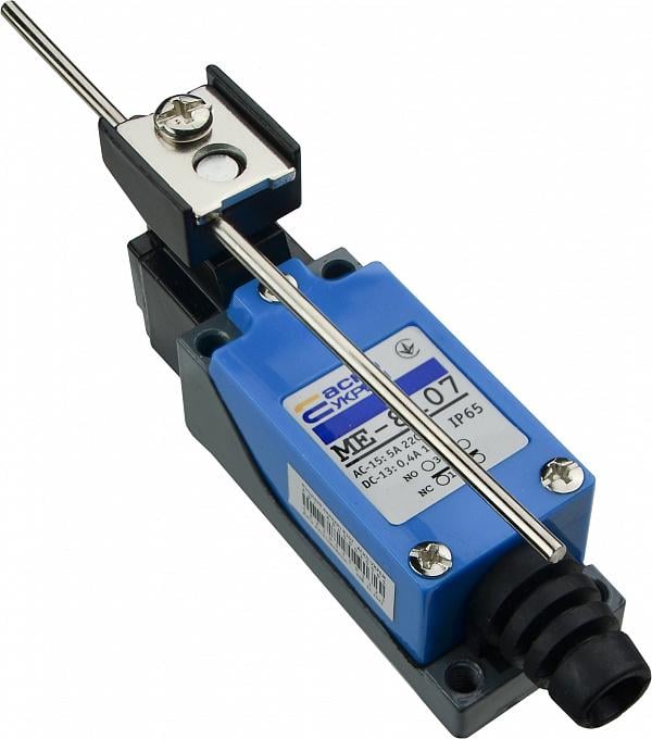 Выключатель концевой АСКО-Укрем МЕ 8107 1NO+1NC регулируемый стержень 5A 220 V (A0050030005)