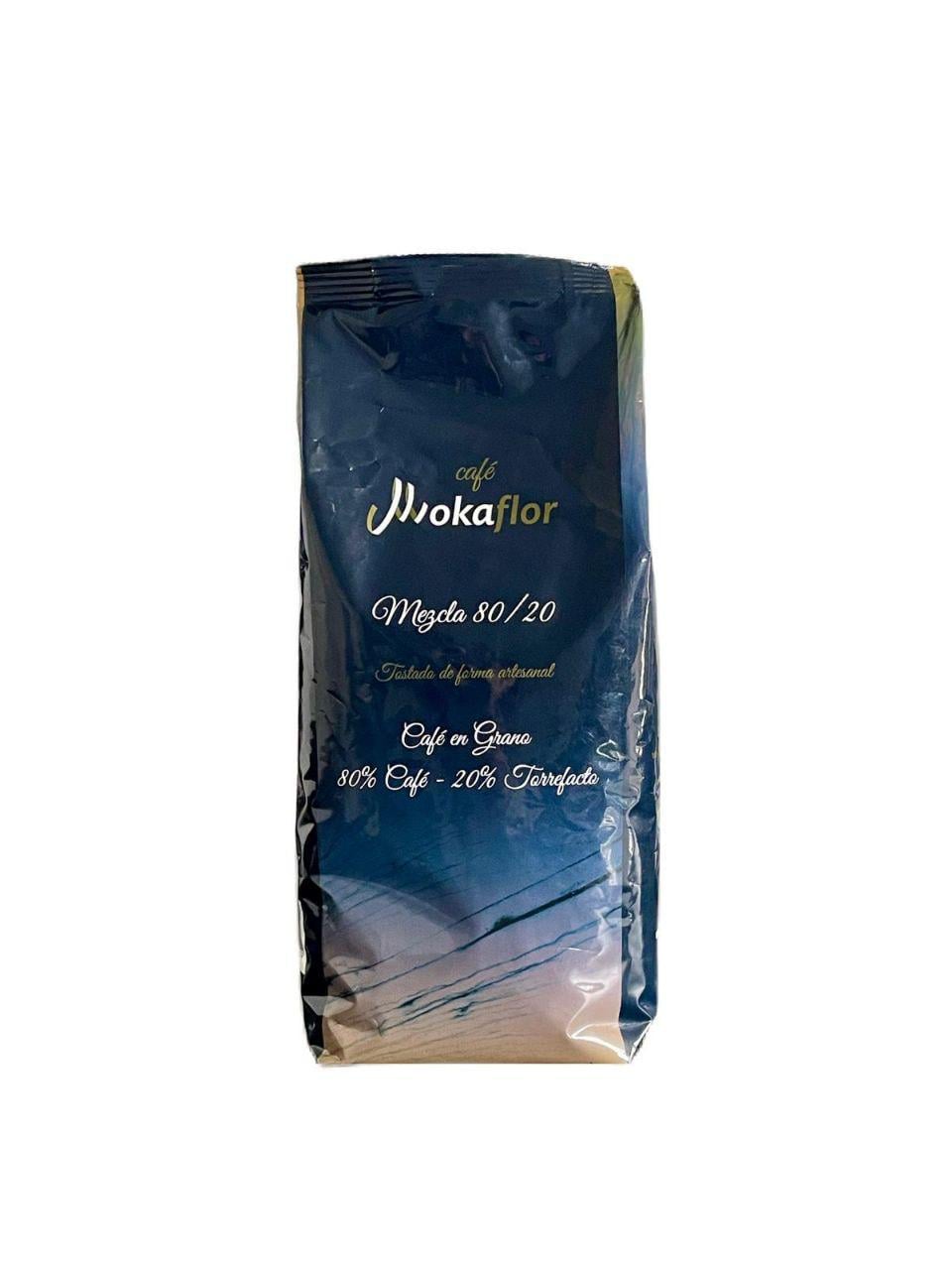 Кава в зернах Mokaflor Mezcla 80/20 1 кг (13350789)