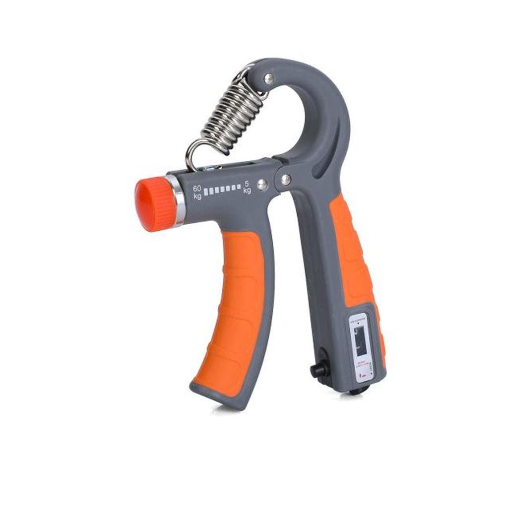 Эспандер кистевой пружинный с регулировкой нагрузки 5-60 кг с механическим счетчиком