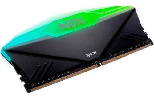 Память 8 Gb x2/16Gb Kit DDR4/3200 MHz/Apacer NOX RGB, Black (AH4U16G32C28YNBAA-2) - фото 5 Память 8 Gb x2/16Gb Kit DDR4/3200 MHz/Apacer NOX RGB, Black (AH4U16G32C28YNBAA-2) - фото 5