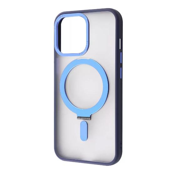 Чехол-накладка для телефона WAVE Premium Attraction Case with Magnetic Ring - iPhone 12 Pro Max blue (446150004)
