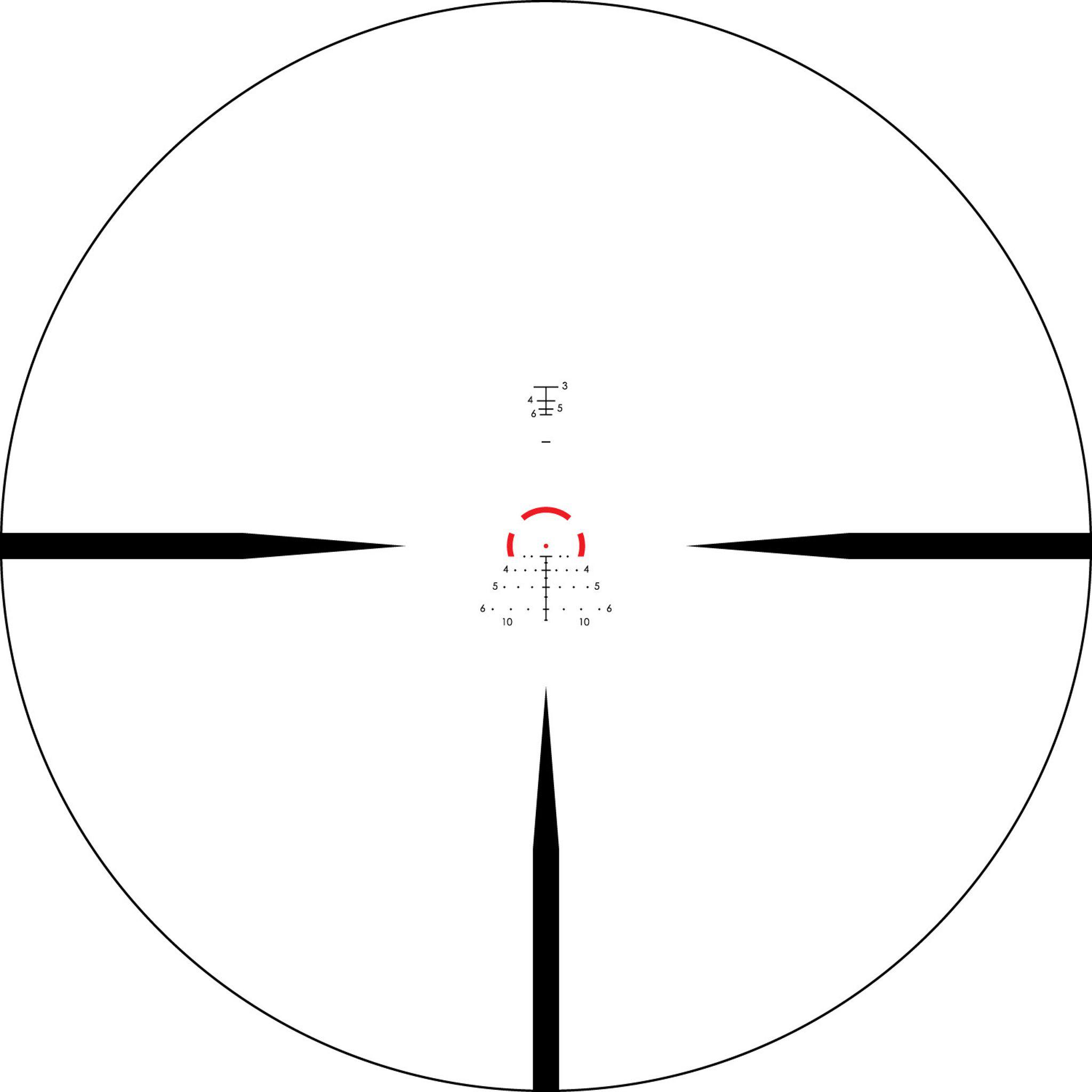 Прицел оптический Vortex Strike Eagle 1-6x24 AR-BDC3 MOA (SE-1624-2) - фото 5