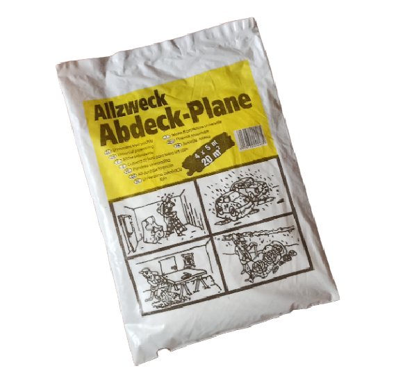 Пленка WoffMann защитная укрывочная 4х5 м 7 мкм Белый (1350140300)