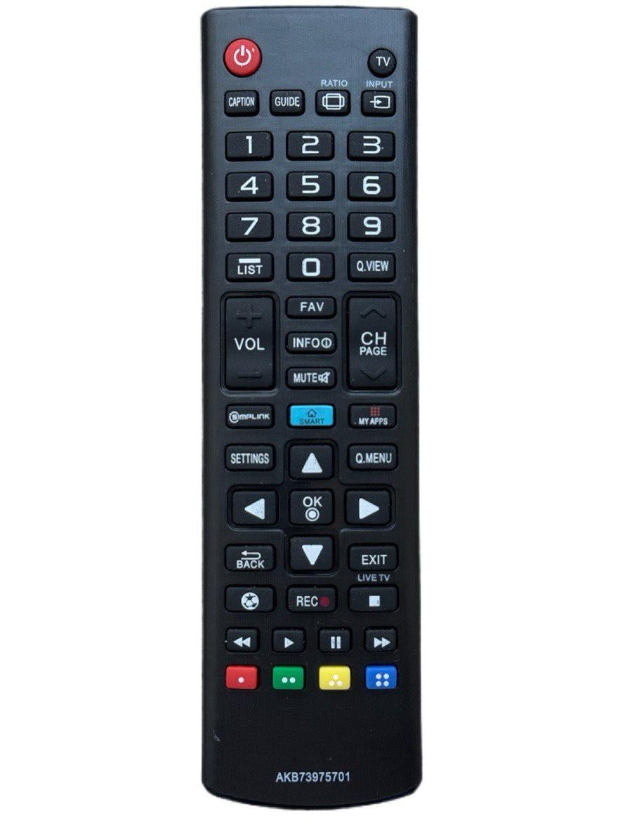 Пульт для телевизора LG AKB73975701 IR для LCD/LED TV без настройки (09217)