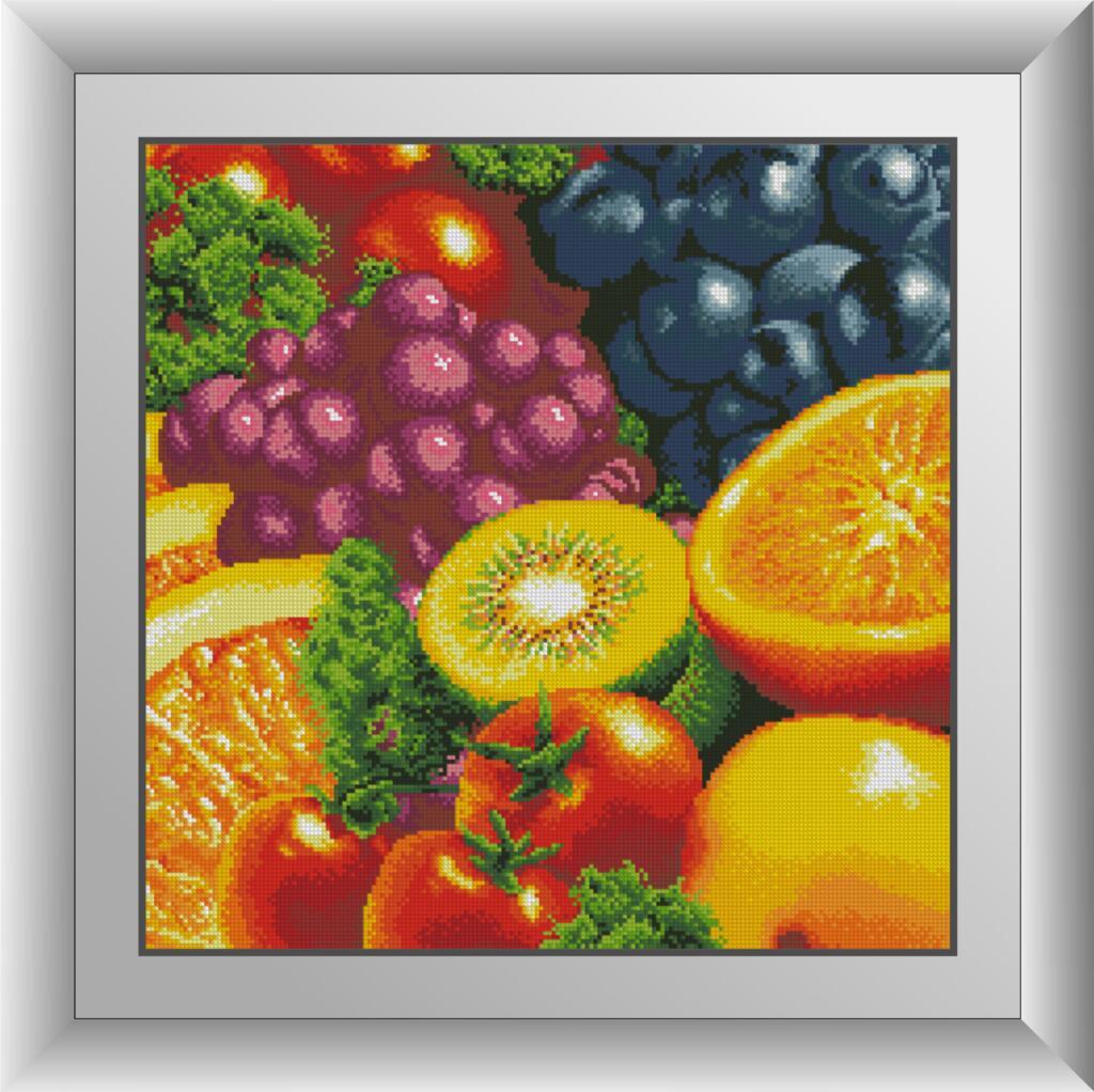 Алмазная мозаика Dream Art Свежие фрукты 48x48 см (DA.30402)
